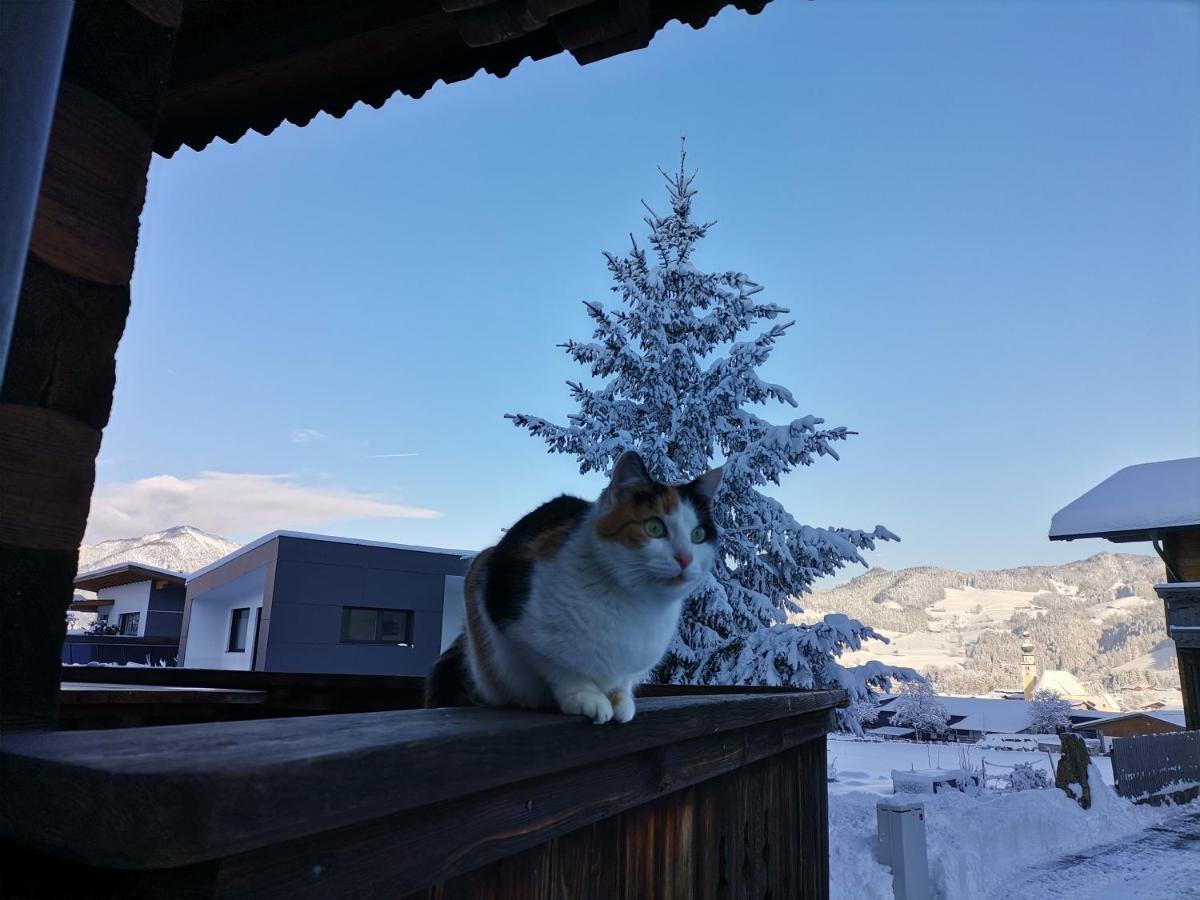 Ferienhaus Weberhof Reith im Alpbachtal Eksteriør bilde